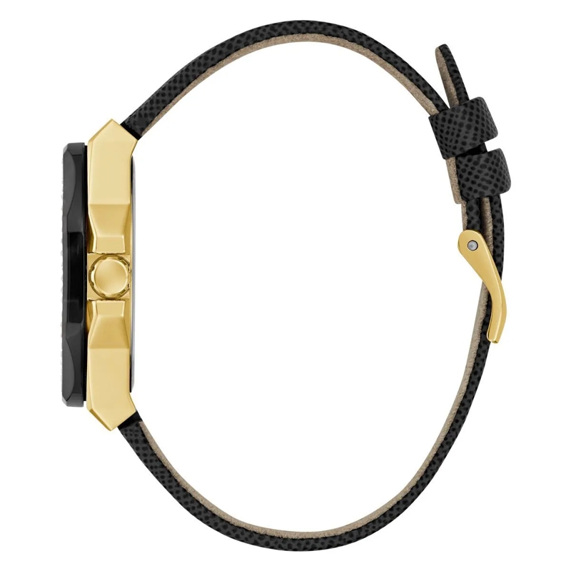 Guess Quarzuhr Quarz Analog Uhr Analog Uhr Glaze schwarz(Image 2)