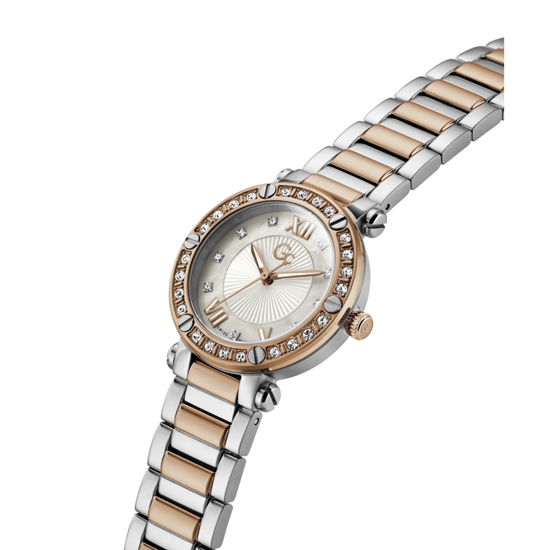 GC Quarzuhr Quarz-Analoguhr Gc Aura silber(Image 4)