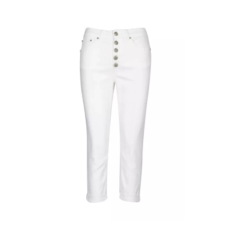 Dondup Jeans White Cotton Jeans White