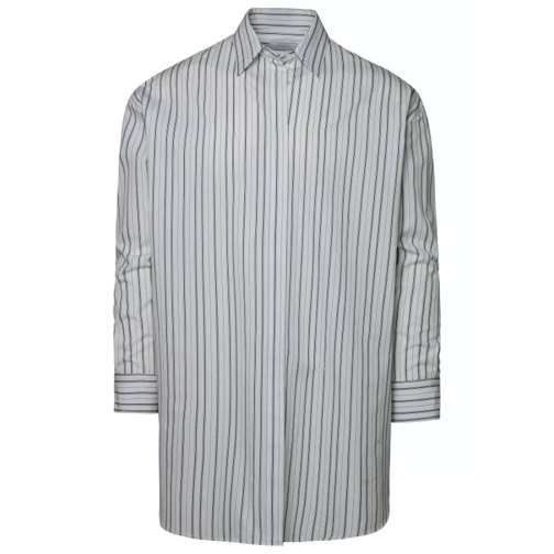 Off-White Zip Stripe Shirt Grey 