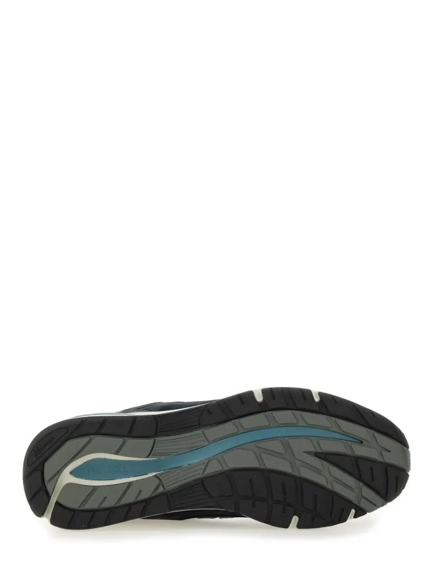 Thumbnail - New Balance Low-Top Sneaker - Leather And Suede Sneakers With Cushioned Sole - Gr. 10_5 - in Schwarz - für Damen