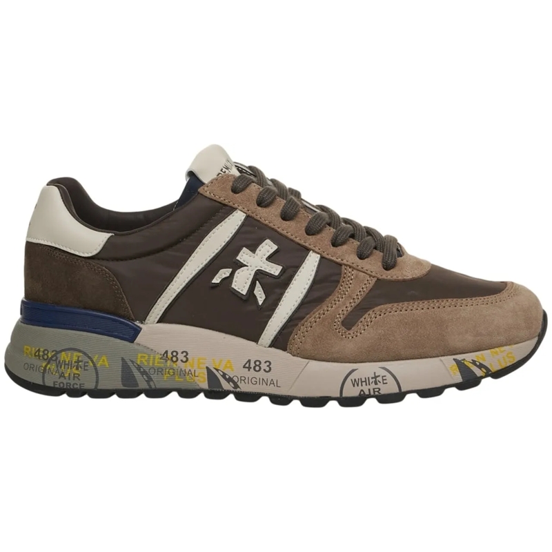 Premiata Low-Top-Sneaker Sneakers 'Lander' braun