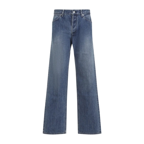 Jil Sander Jeans Canard Blue Cotton Trouser 18 Denim Jeans Blue