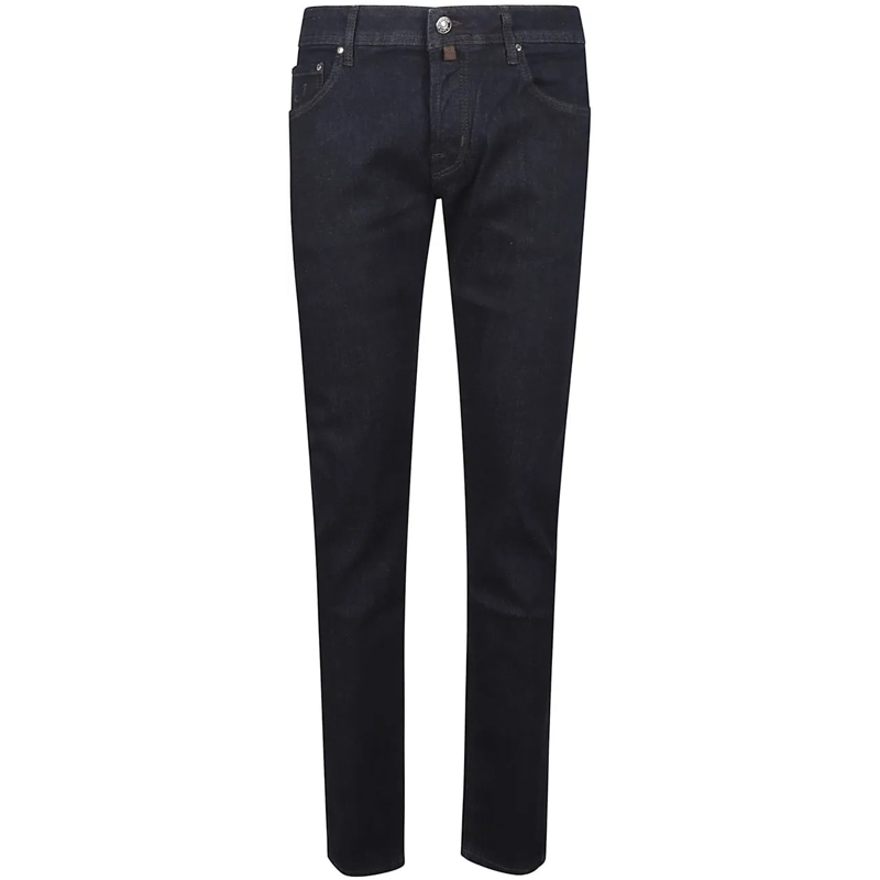 Jacob Cohen Slim-Fit-Jeans 5 Pockets Super Slim Fit Nick Slim Jeans Blue blau