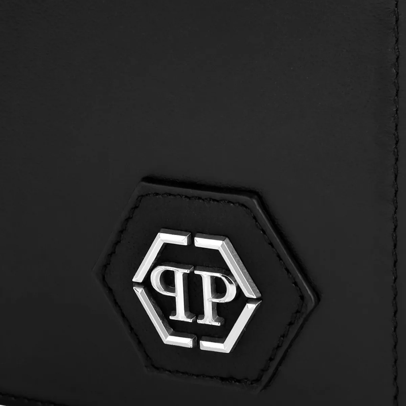 Philipp Plein Bi-Fold-Portemonnaie Geldbörse Hexagon schwarz(Image 2)