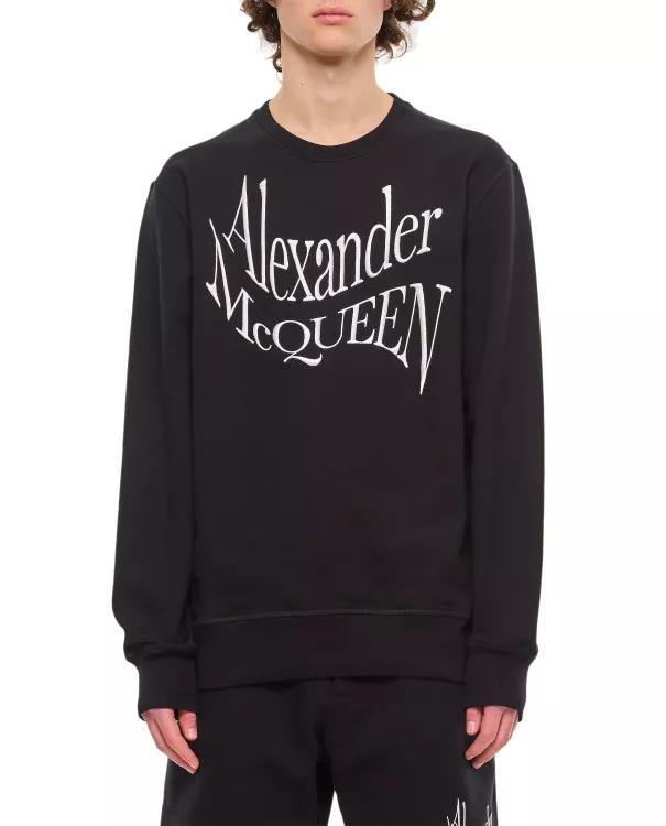 Alexander McQueen - Cotton Sweatshirt - Größe M - black