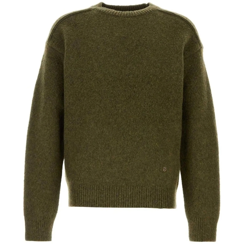 Burberry T-Shirt Burberry Wool And Cashmere Sweater grün