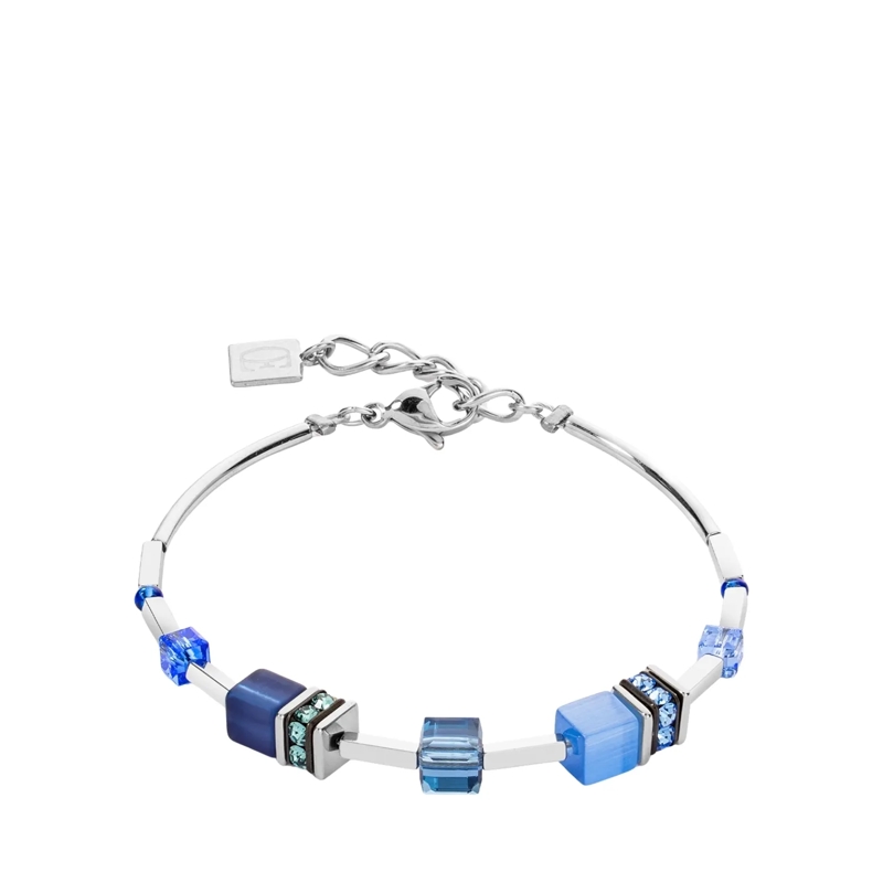 COEUR DE LION Armband GeoCUBE® Iconic Lite Armband blau