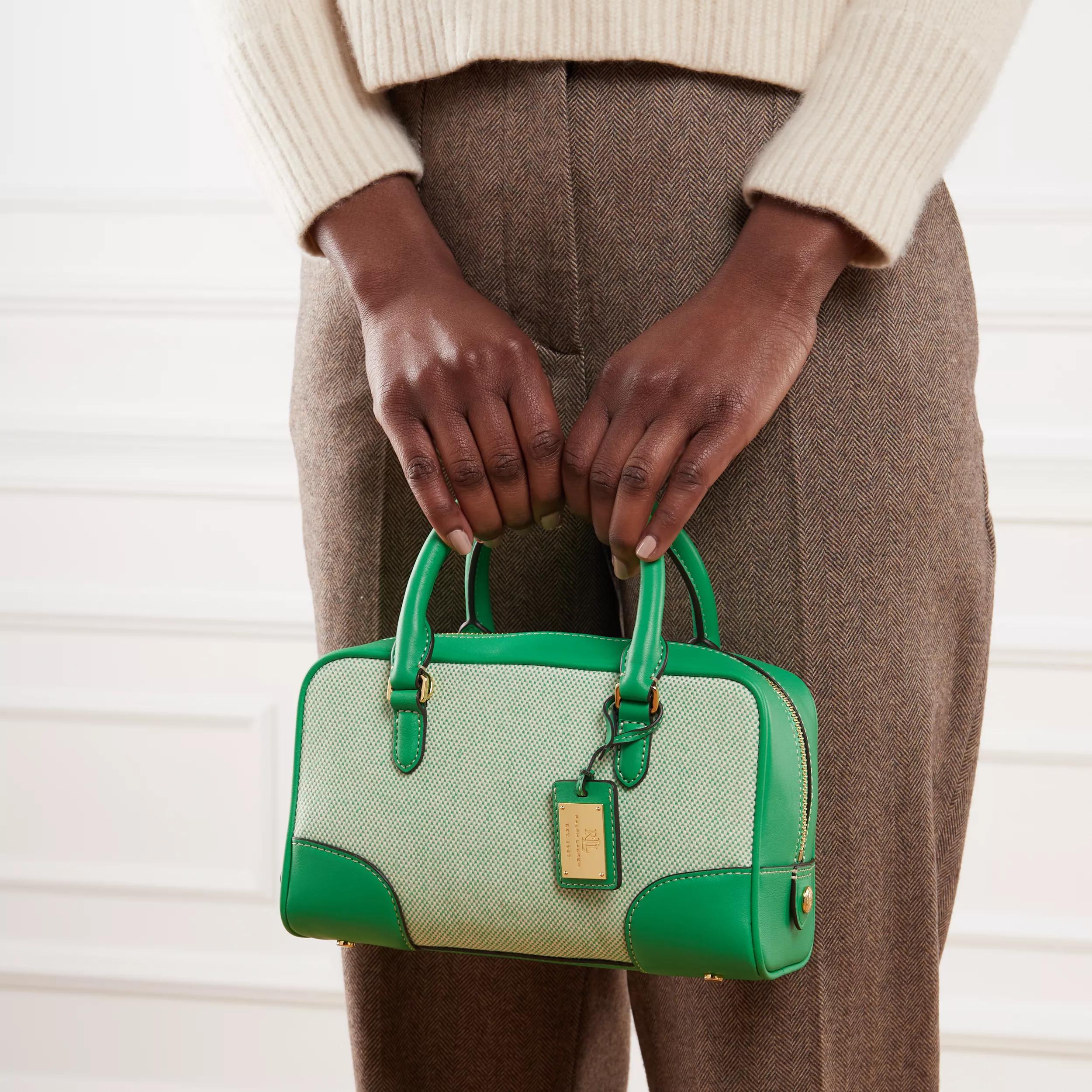 Lauren Ralph Lauren Bowlingtas - Emerie Satchel Small in groen