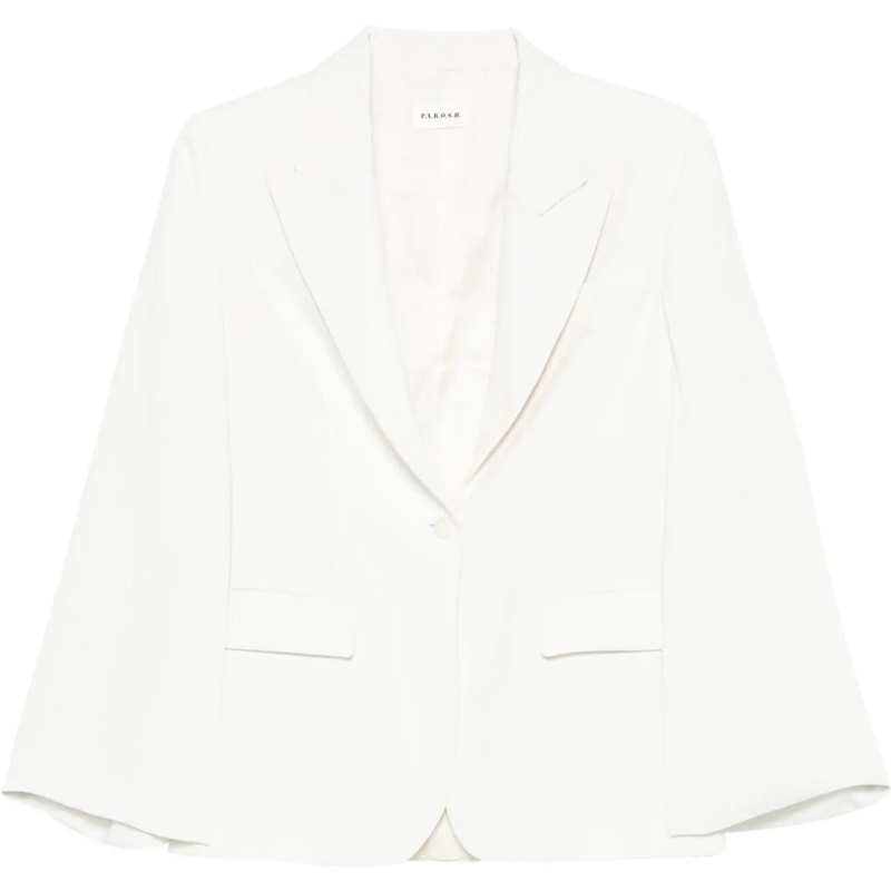 P.A.R.O.S.H. Veste de transition Jackets Cream weiß