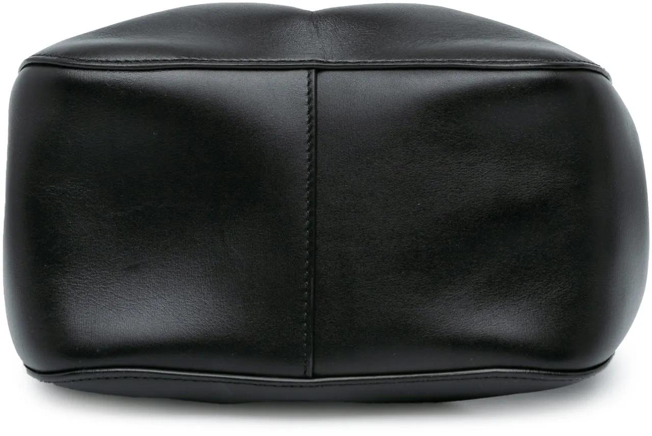 Thumbnail - Alaia Hobo Bags - 2015-2024 Calfskin Eyelet Bracelet Embellished Buc - Gr. unisize - in Schwarz - für Damen