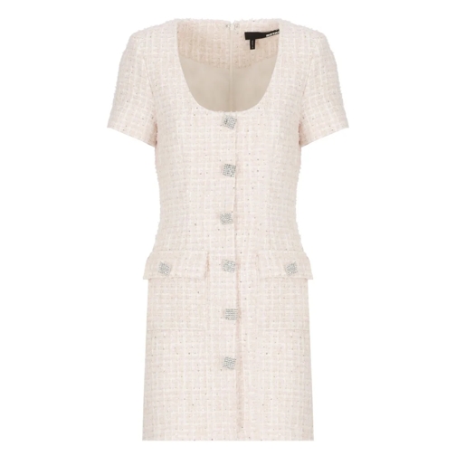 Rotate Boucle Dress Neutrals Miniklänningar