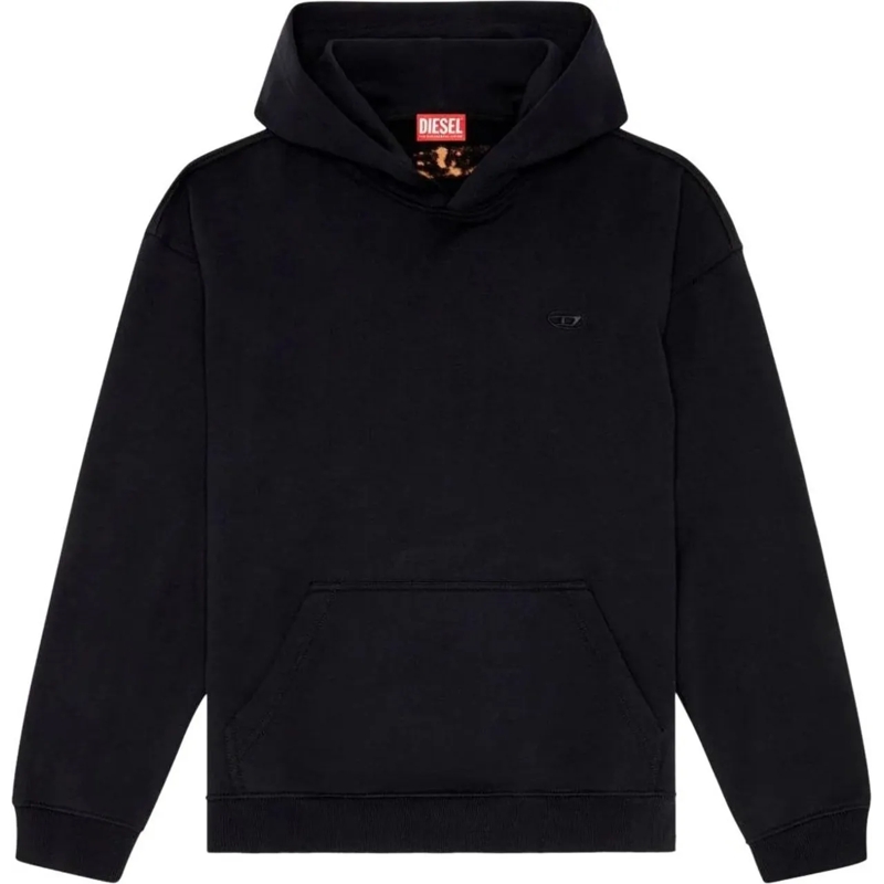 Diesel  Multicolor Cotton Sweatshirt With Graphic Design A Black