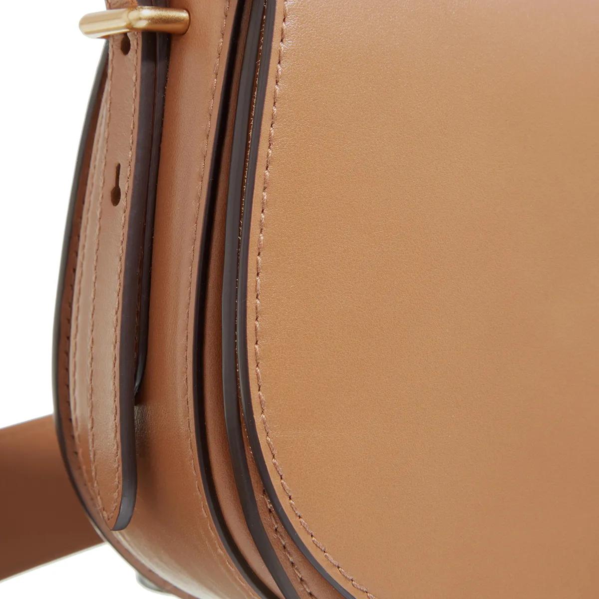 Polo Ralph Lauren Shoppers Brown Smooth Leather Shoulder Bag in bruin