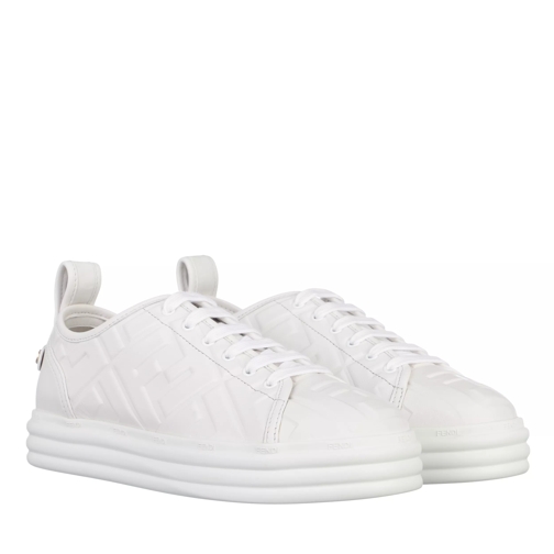 Fendi Logo Allover Sneaker White Low-Top Sneaker