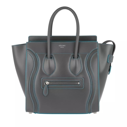 Celine Tote Bag Micro Luggage Anthracite Rymlig shoppingväska