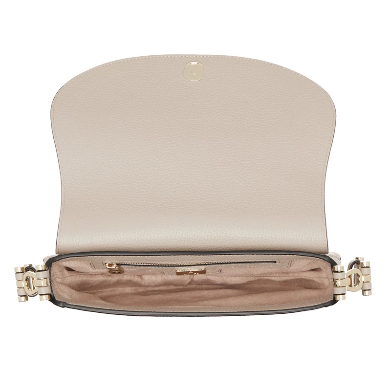 AIGNER Saddle Bag Delia Alpaca Beige(Image 7)