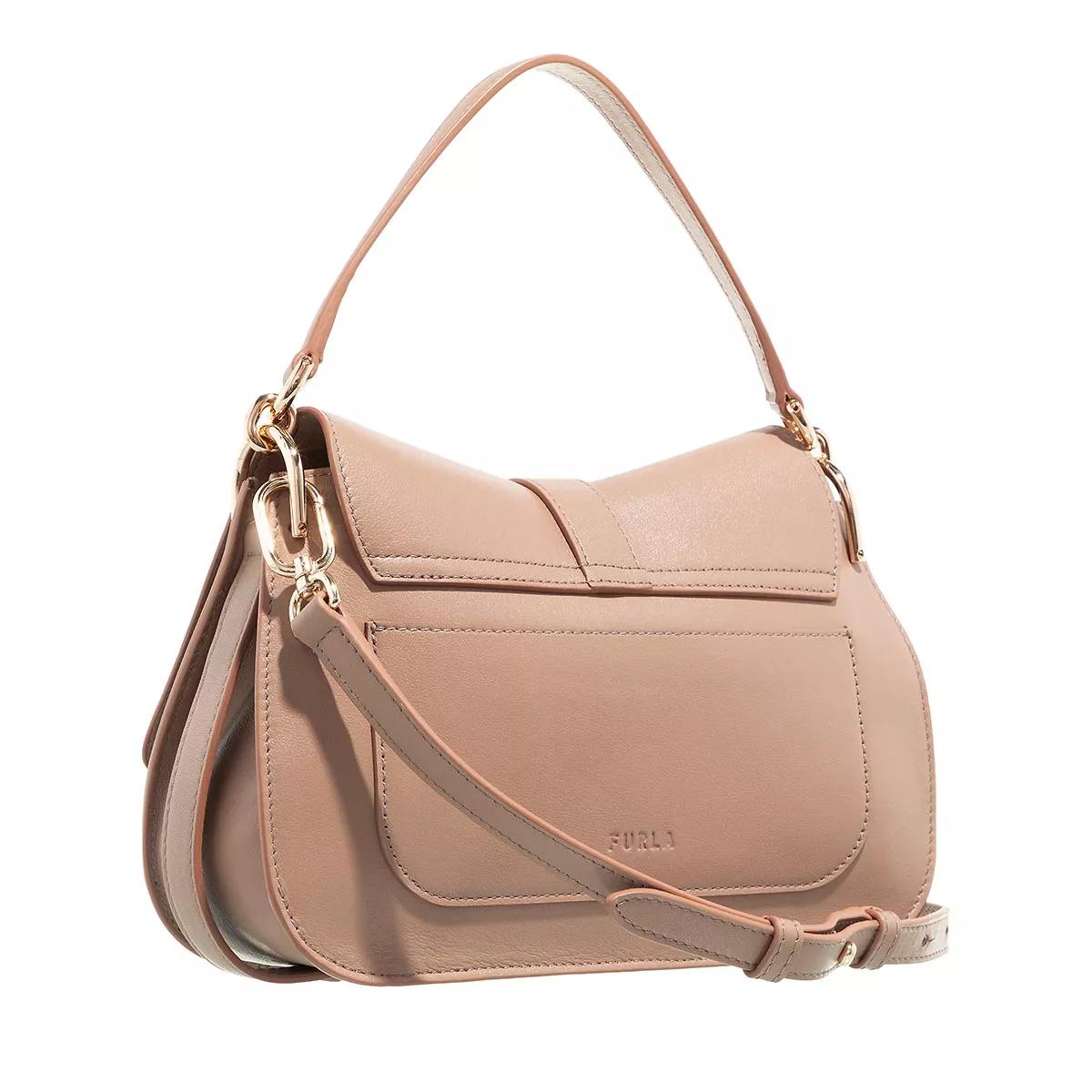 Furla Crossbody bags Flow M Top Handle in taupe