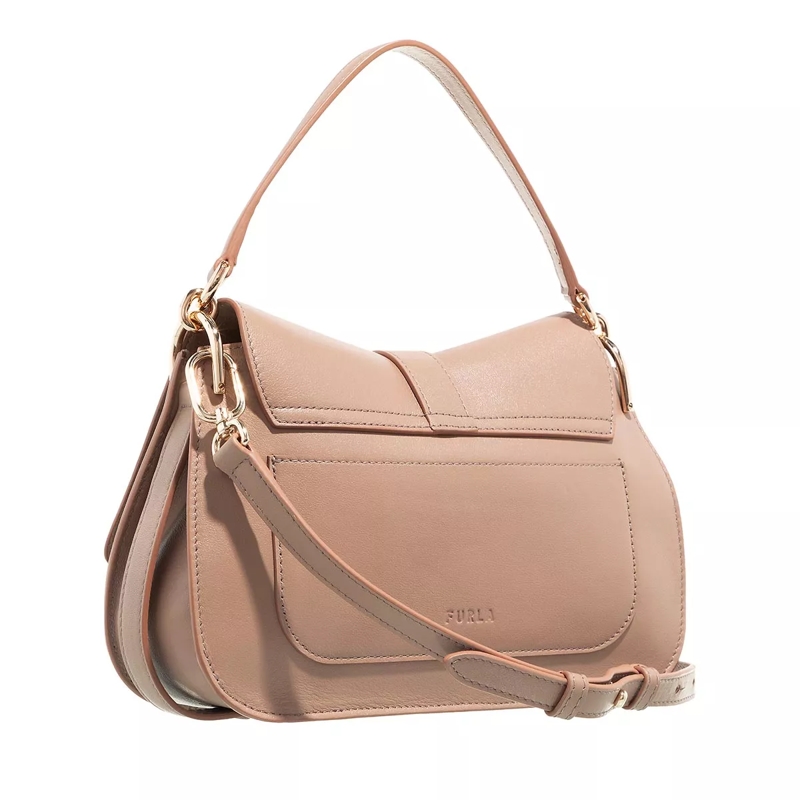 Furla Crossbody Bag Furla Flow M Top Handle Greige(Image 4)