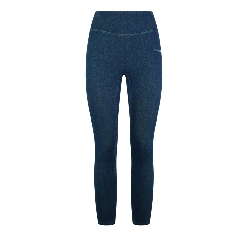 Plein Sport Leggings Leggings Denim Touch Ps dunkel-blau