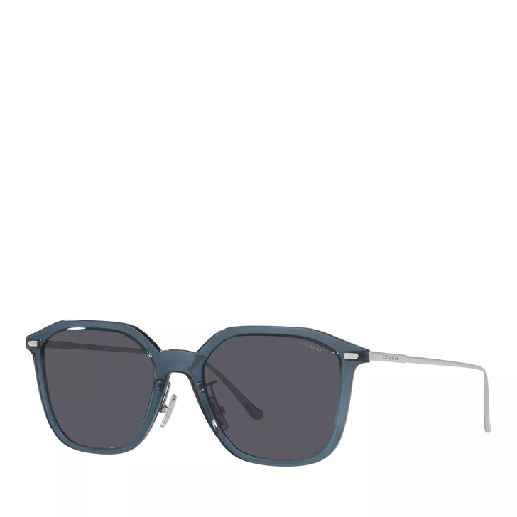 Coach 0HC8355 Transparent Dark Blue Sunglasses