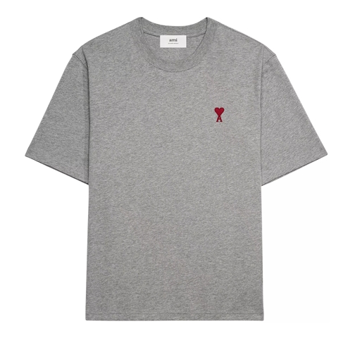 AMI Paris CREW NECK T-SHIRT 055 heather grey T-Shirts