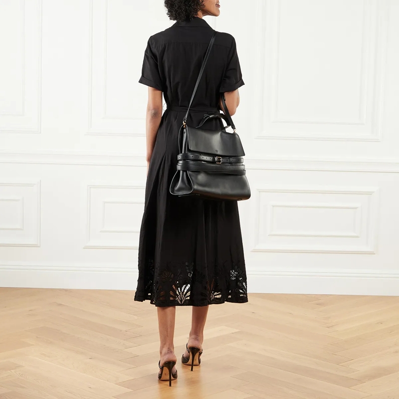 Moschino Satchel Nappa Nero (Image 3)