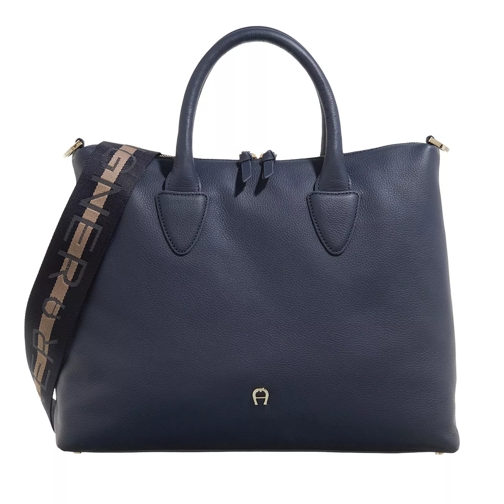 AIGNER Zita Cosmic Blue Tote