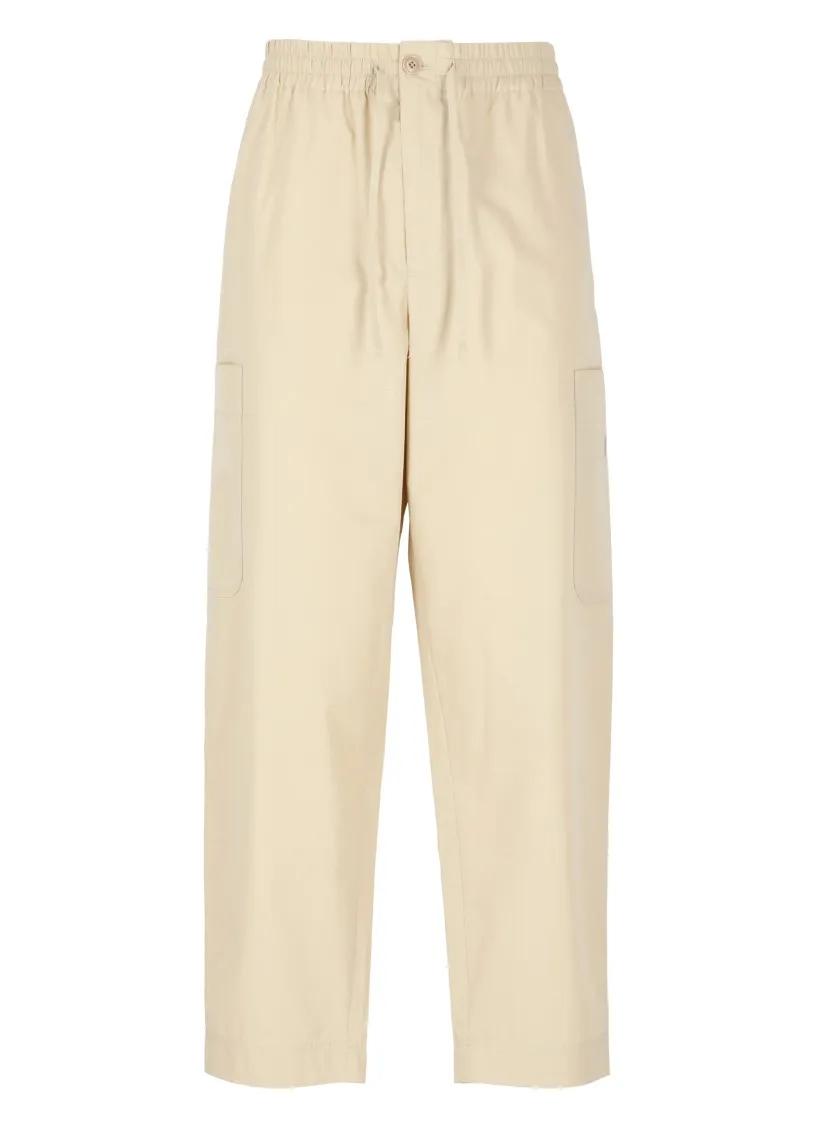 Thumbnail - Kenzo - Beige Cargo Cotton Pants - Größe M - beige
