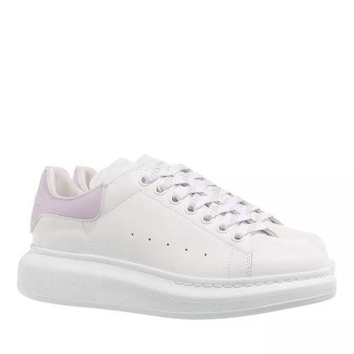 Alexander McQueen Oversized Sneakers White/Pink scarpa da ginnastica bassa
