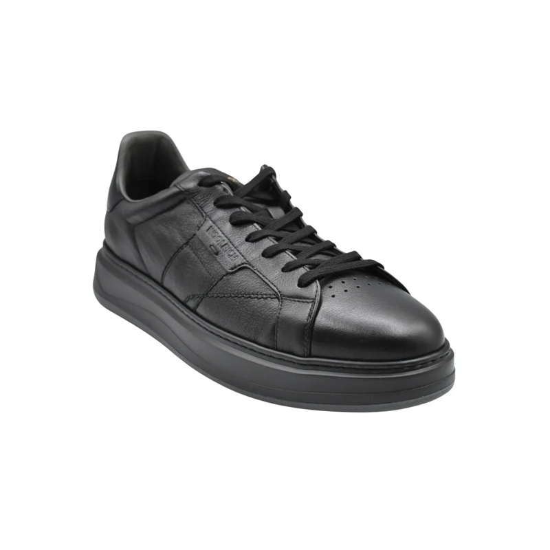 Woolrich Lage-top sneaker Black Low-Top Sneakers With Elevated Sole Grey