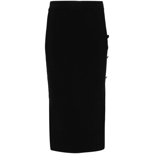 Versace Jeans Couture Midi-Röcke Logo Skirt Black