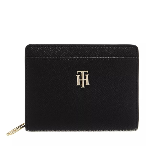 Tommy Hilfiger Timeless Medium Wallet Black Bi-Fold Portemonnee