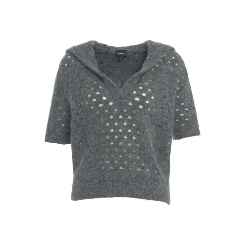 HERSKIND Pull Bacon' Knitted Pullover Grey