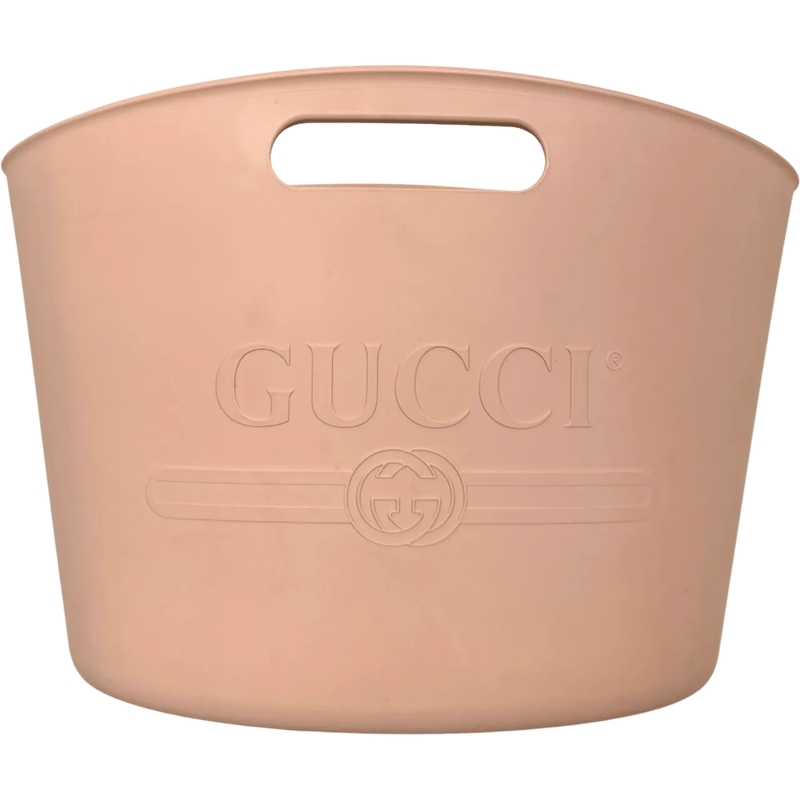 Gucci Shopper Gucci Rubber Tote Bag Pink / very good rose