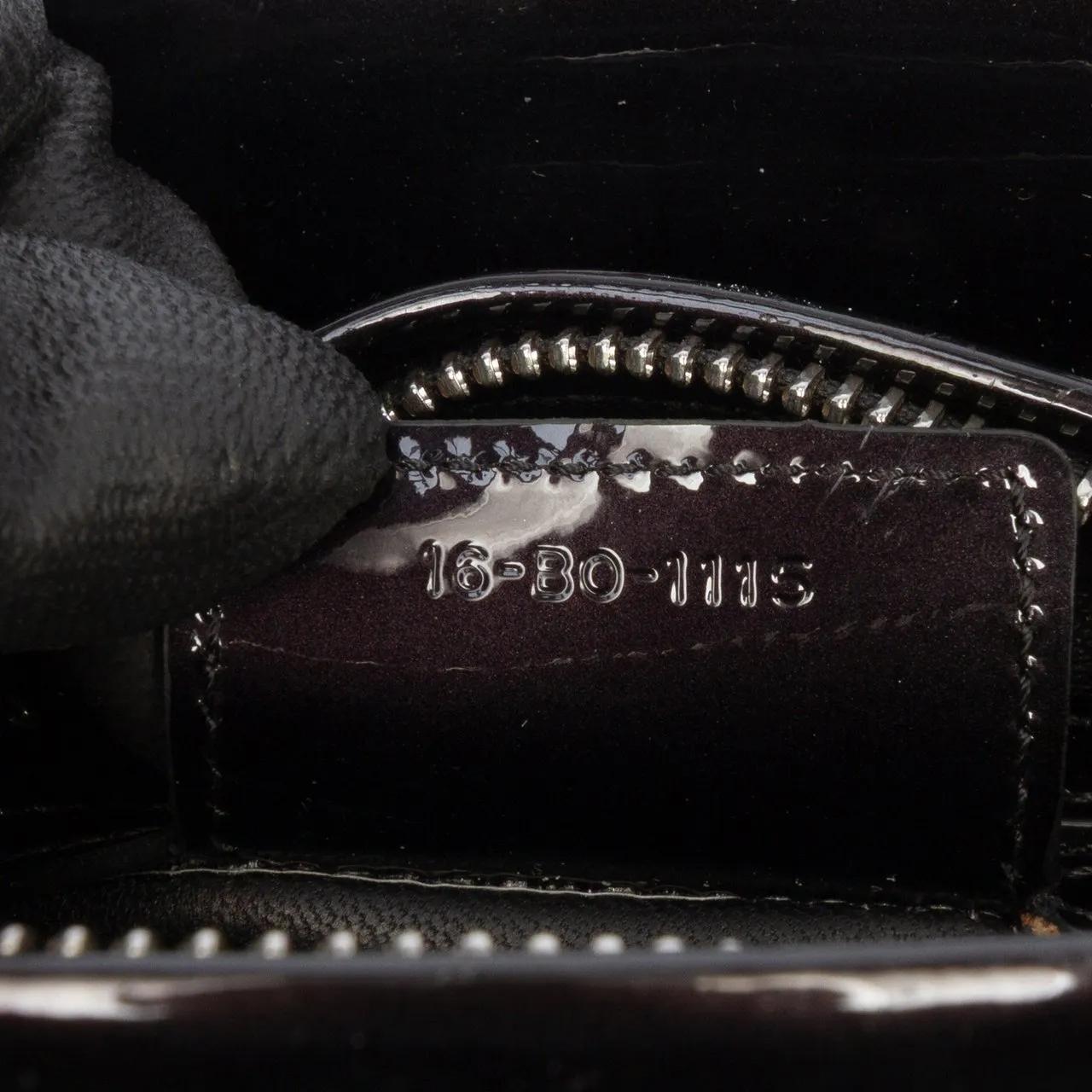 Thumbnail - Christian Dior Hobo Bags - Medium Patent Lady Dior - Gr. unisize - in Schwarz - für Damen