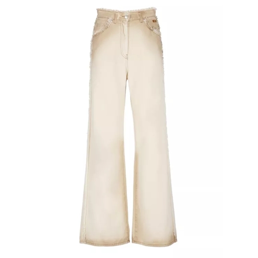 MSGM Cotton Pants Neutrals 