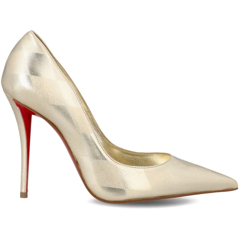 Christian Louboutin Pumps With Heel Grey grau