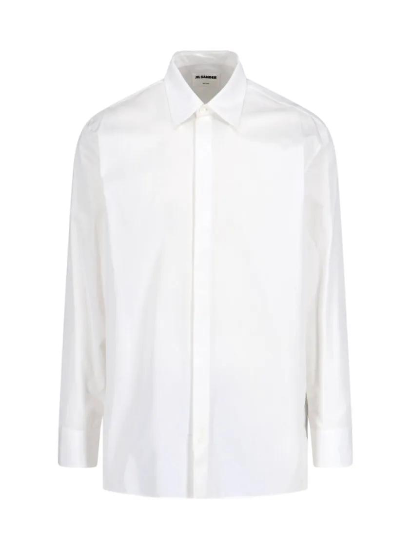 Thumbnail - Jil Sander - "Monday" Shirt – White - Größe 39 - weiß