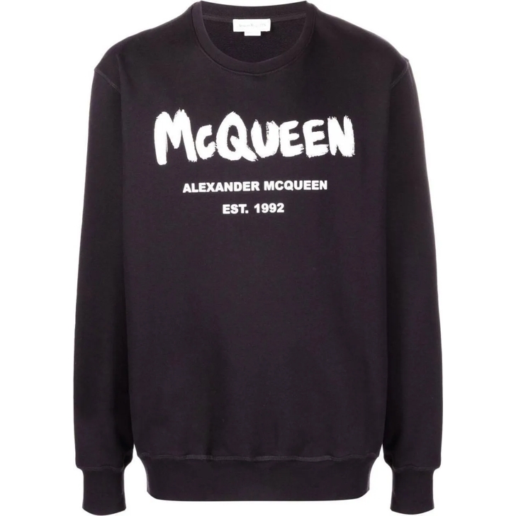 Alexander mcqueen black jumper on sale