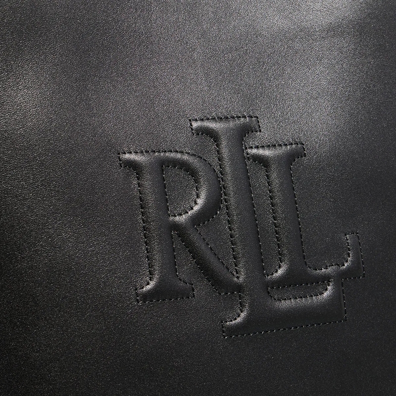 Lauren Ralph Lauren Bucket Bag Witley Md Bk-Bucket Bag-Medium Black(Image 5)