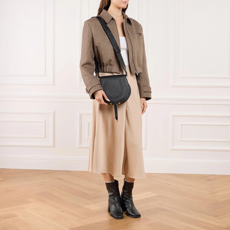 Chloé Crossbody Bag Marcie Shoulder Bag S679 schwarz(Image 2)