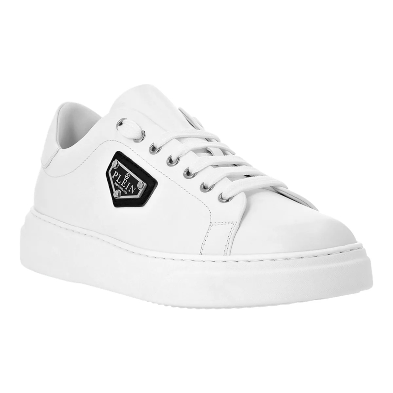 Philipp Plein Low-Top-Sneaker Sneaker Iconic Plein weiss