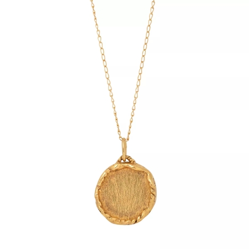 Released From Love Classic Coin Necklace Gold Vermeil Mittellange Halskette