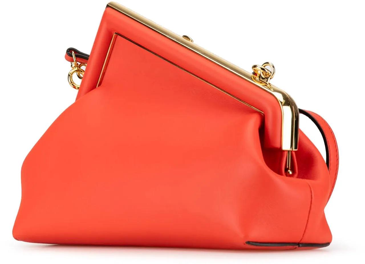 Fendi Hobo bags 2019 Small Nappa First in rood