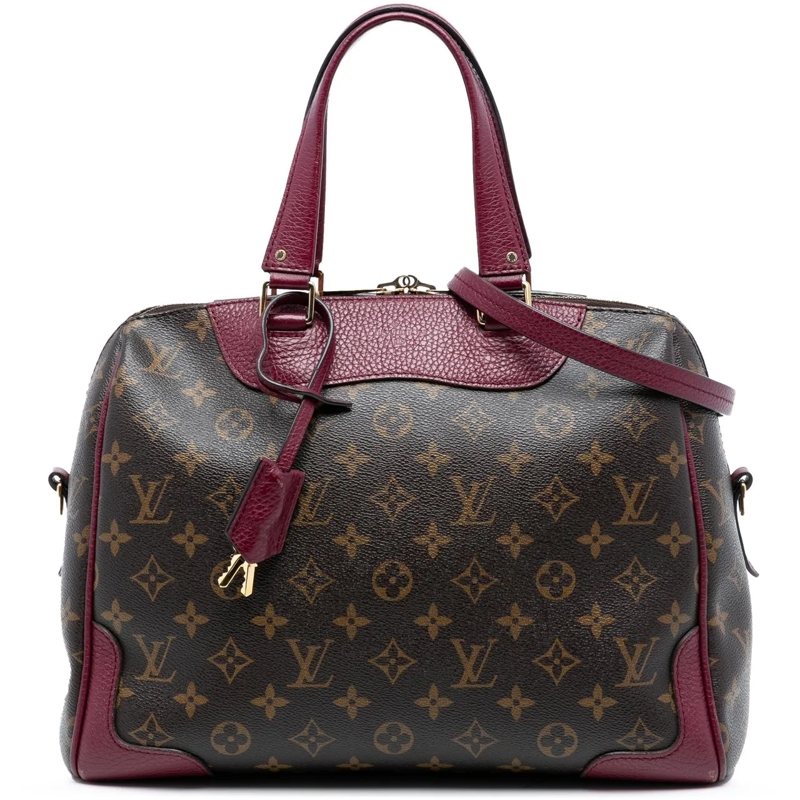 Louis Vuitton Schultertasche Monogram Retiro braun