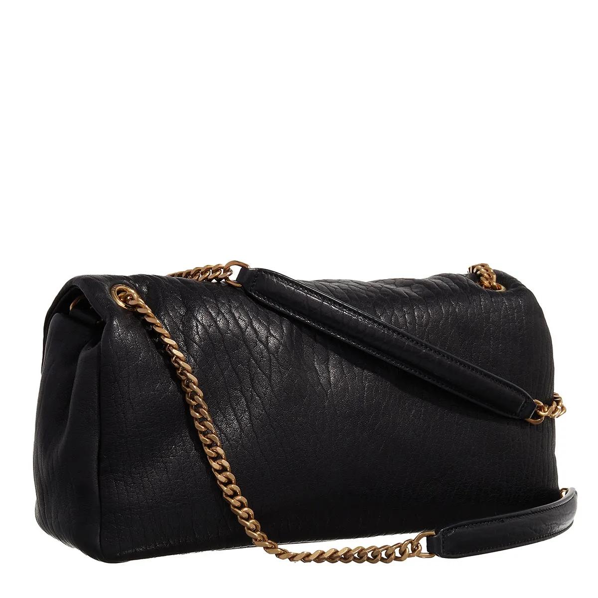 Saint Laurent Crossbody bags Calypso Medium in zwart