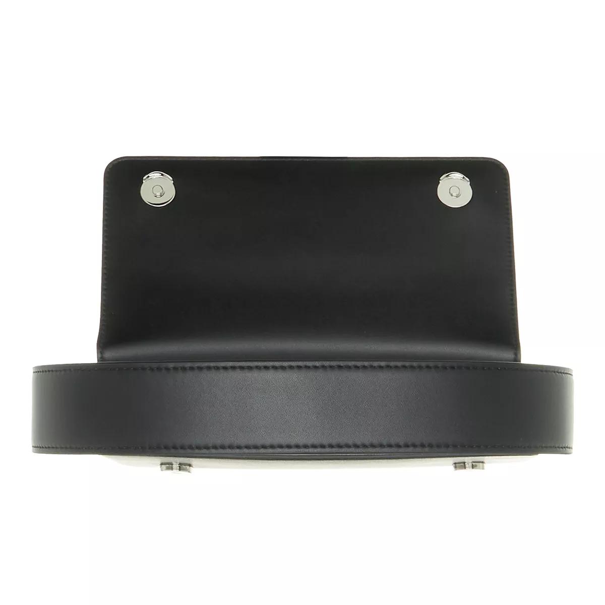 Karl Lagerfeld Pochettes Icon K Md Flap Shb Leather in zwart