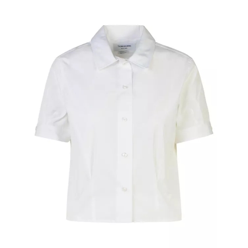 Thom Browne White Cotton Shirt White 