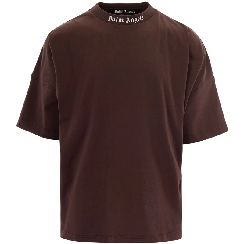 Palm Angels T-shirt T-Shirts And Polos Brown Off White braun